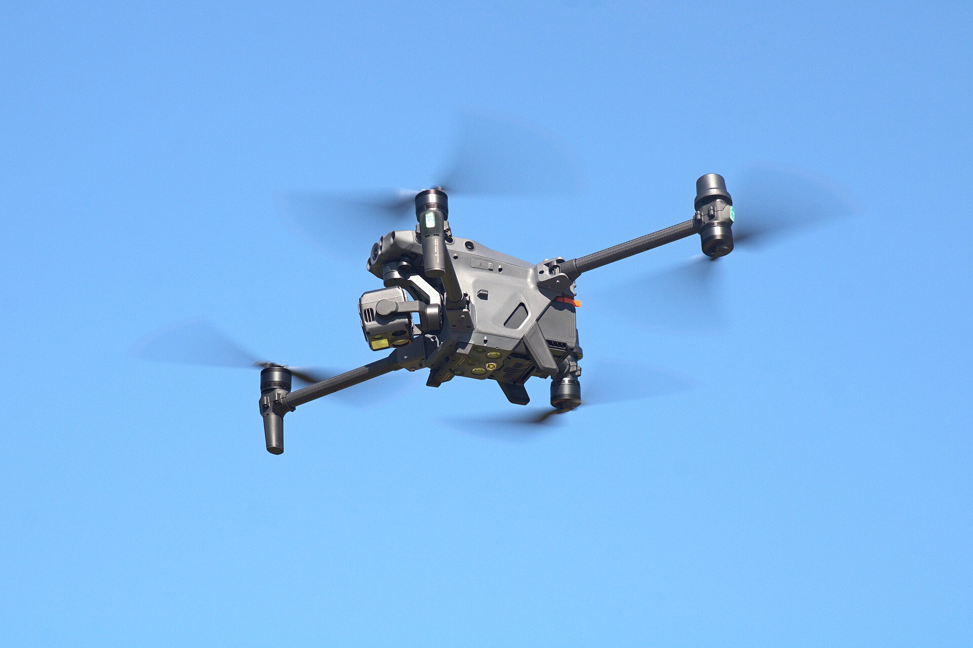 DJI Matrice 30T enterprise thermal drone in flight